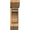 Ekena Millwork Olympic Slat Smooth Bracket w/ Offset Brace, Western Red Cedar, 7 1/2"W x 26"D x 26"H BKT0806X26X26OLY06SWR - alternate 2